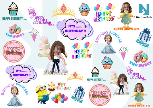 Kids Customizable Birthday Tattoos